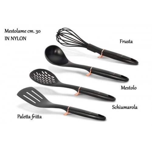 MESTOLAME NYLON BLACK ROSE PZ.4