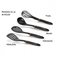 MESTOLAME NYLON BLACK ROSE PZ.4