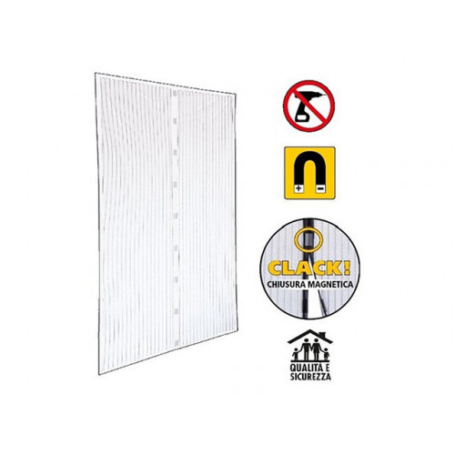 ZANZARIERA PROMO MAGNETICA NERA 120X240