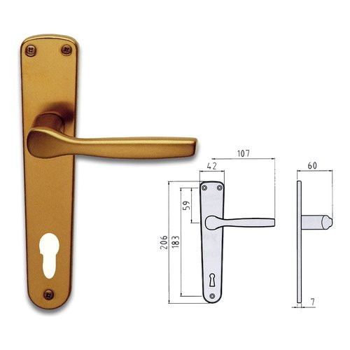 Maniglie porta GHIDINI 7740008850453 Gabry