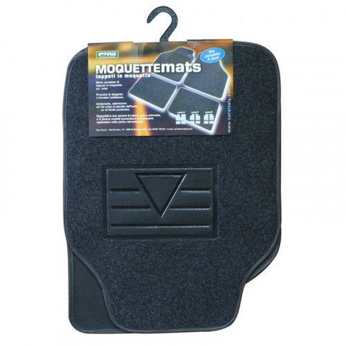 SET TAPPETI MOQUETTEMATS MIS.A ANTRACITE