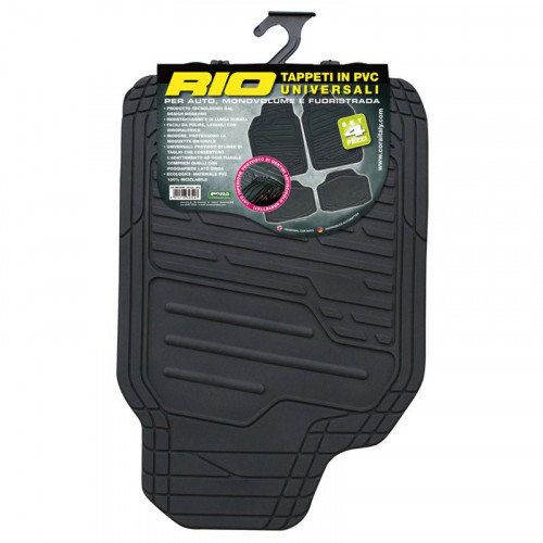 SET 4 TAPPETI UNIVERSALI CORA RIO