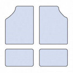 SET TAPPETI MOQUETTEMATS MIS.B ANTRACITE