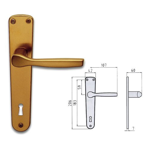 Maniglie porta GHIDINI 77400089004 Gabry