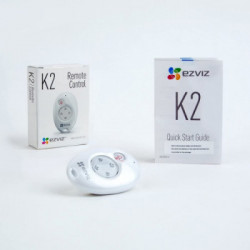 Ezviz K2 - Telecomando per kit A1 , Invio Notifiche di Emergenza, Bianco