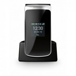 TIM Emporia Touchsmart 8,51 cm (3.35") SIM singola Android 8.1 4G Micro-USB B 1 GB 4 GB 1400 mAh Nero, Argento