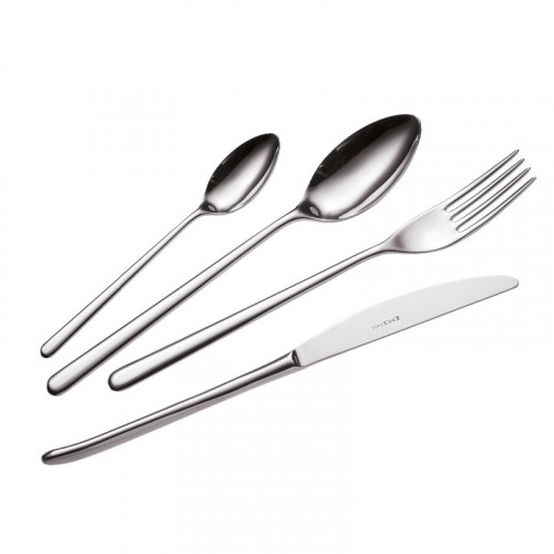 Servizio posate 75 pezzi Venice in acciaio inox...