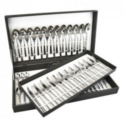 Servizio posate 75 pezzi Venice in acciaio inox 18/10