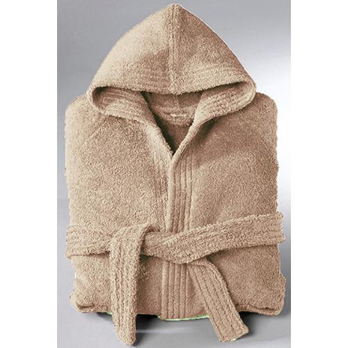 Accappatoio con cappuccio taglia XL canapa