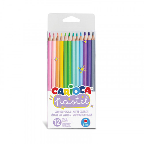 Carioca 43034 pastello colorato Multicolore 12 pz