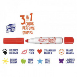 CONFEZIONE 8 PENNARELLI CON STAMPINO PROFUMATI ALLA FRUTTA