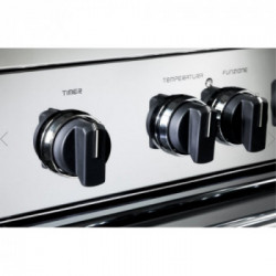DeLonghi GEMMA 96 M ED - Cucina Freestanding a Gas, 5 Fornello(i), Forno Elettrico, 90 cm, Acciaio Inossidabile, Classe A