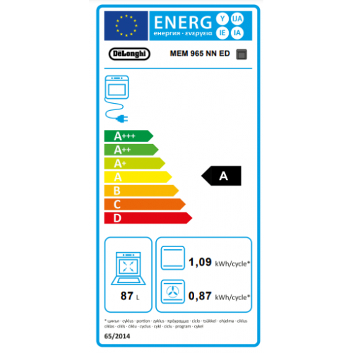 DeLonghi MEM 965 NN ED - Cucina a Gas 5...