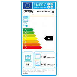 DeLonghi MEM 965 NN ED - Cucina a Gas 5 Fornello(i), Forno Elettrico, 90 cm, Classe A