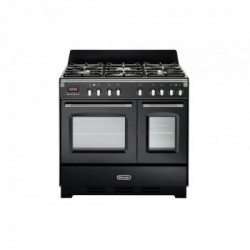 DeLonghi MEM 965T NN - Cucina 5 Fornello(i) a Gas, Doppio Forno Elettrico, 90 cm, Classe A/B 