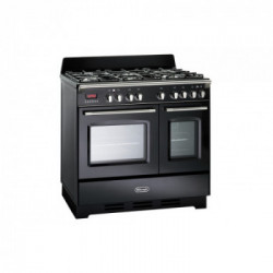 DeLonghi MEM 965T NN - Cucina 5 Fornello(i) a Gas, Doppio Forno Elettrico, 90 cm, Classe A/B 