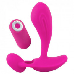 Sweet Smile RC C & G-Spot Vibrator - Vibratore Punto G con Telecomando, Impermeabile, Ricaricabile