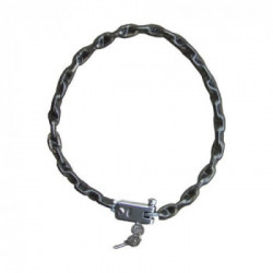 Lucchetto bici Labor 7-P2_TY727 a catena con guaina