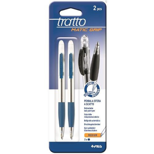 Penne a sfera Fila 037100 Tratto Matic Matic Grip