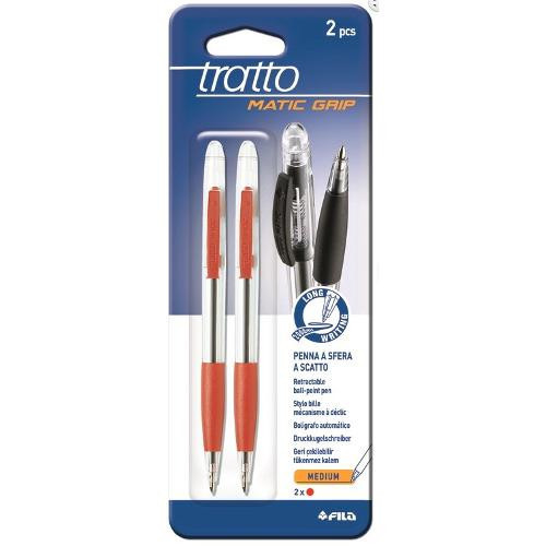 Penne a sfera Fila 037100 Tratto Matic Matic Grip