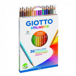 Giotto 093000 - Stilnovo, Pastelli Colorati, 36 Pezzi