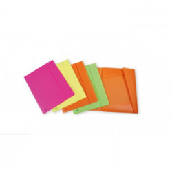Favorit Neon A5 Polipropilene (PP) Fucsia, Verde, Arancione, Giallo