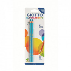 Giotto Superlaccato azzurro blister 2 pezzi