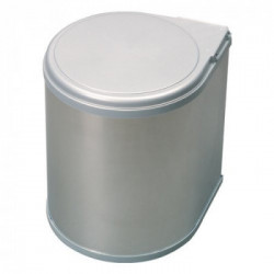 Pattumiera incasso Gollinucci Grigio metallo 6270MT