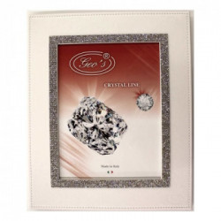 Portafoto cm 13x18 Ecopelle Bianco