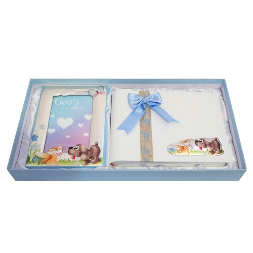 Geo's Set 2pz.Bimbi P.foto+Alb Azz.FIDO 3902/0