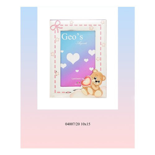 Geo's Portafoto 09x13 Orsetto Rosa 4007/20