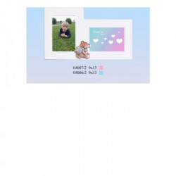 Geo's Portafoto 2F 9x13 Orsetto Rosa 4007/2