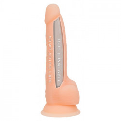 Naked Addiction NA 8 Dual Density Silicone Van - Dildo Realistico in Silicone con Ventosa