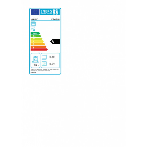 Candy Idea FIDC B502 - Forno da Incasso, 65...