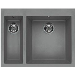 Elleci LKQ15097 - Lavello quadra 150, 59X50, 2V, light grey