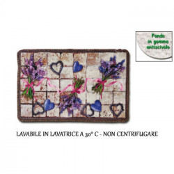 TAPPETO CUCINA GRETA RETT.LAVANDA 40X 60