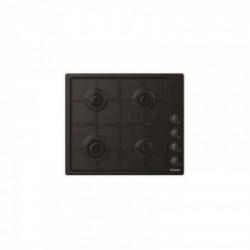 Candy CHW6LBB - Piano Cottura a Gas, 4 Fuochi, 60 cm, Nero