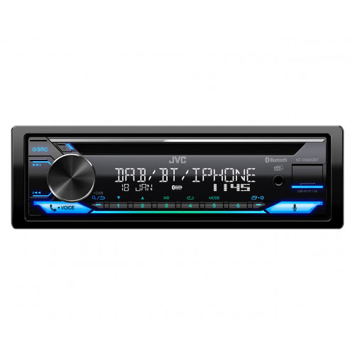 JVC KD-DB922BT Nero 200 W Bluetooth