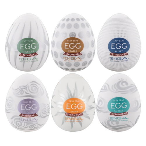 Tenga Egg Variety 6 pcs - Set di Masturbatori...