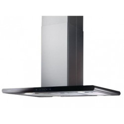 Elica GALAXY BLIX/A/80 - Cappa Aspirante a Parete, Inox e Vetro Nero, 80 cm, PRF0008948, C