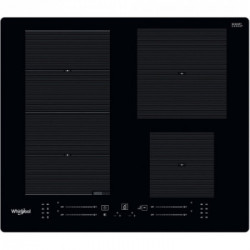 Whirlpool WF S0160 NE - Piano Cottura Induzione, Vetroceramica Nero, 60 Cm, 