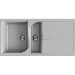 Elleci LME47579 - Lavello ego 475, 100X50, 1½VG, aluminium