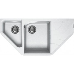 Elleci LGEESA68 - Lavello ego ESA, 100X50, 2VG, bianco