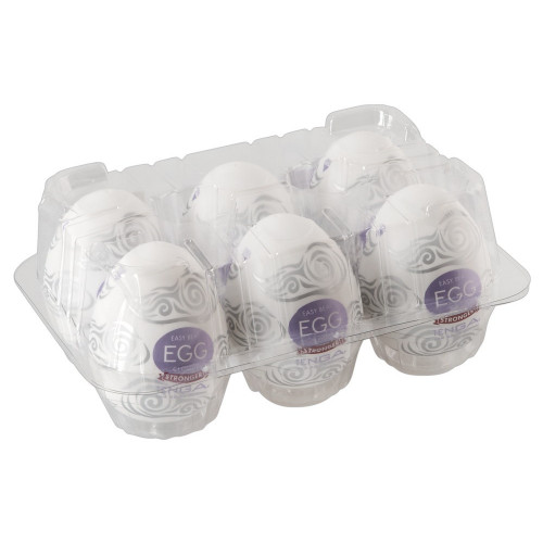 Tenga Egg Cloudy 6 pcs - Set di Masturbatori...