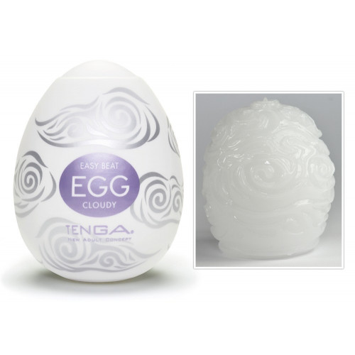 Tenga Egg Cloudy Single - Masturbatore Monouso,...