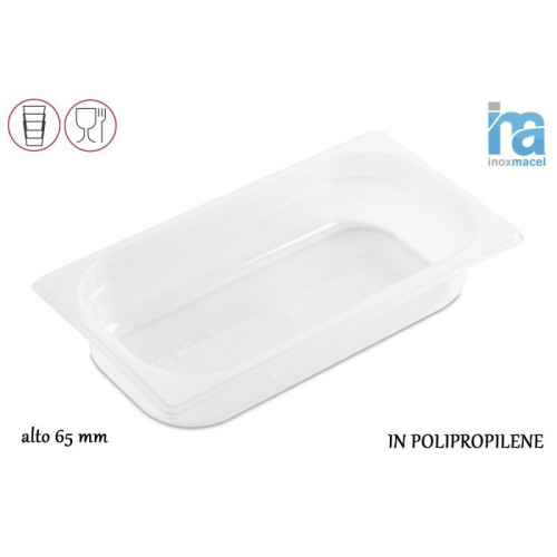 GASTRON.POLIPROP.VASCHETTA GN1/3 H 65