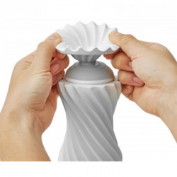 Tenga Flex Silky White - Masturbatore, Senza Vibrazione