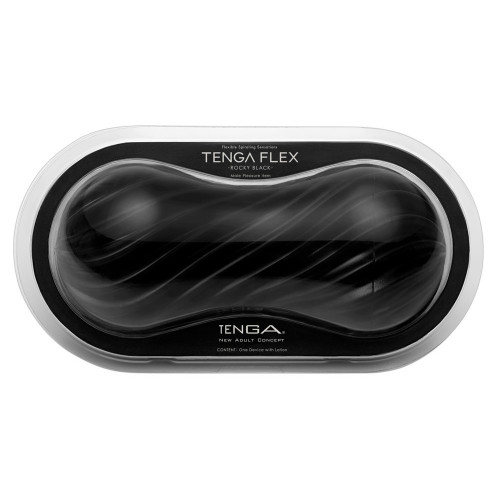 Tenga Flex Rocky Black - Masturbatore, Senza...