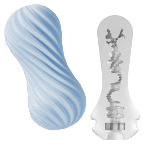 Tenga Flex Bubbly Blue - Masturbatore, Senza...