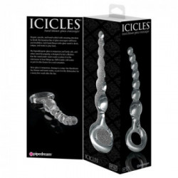 Icicles No67 - Catena Anale a Sfere, Vetro